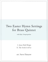 Two Easter Hymn Settings for Brass Quintet EPRINT cover